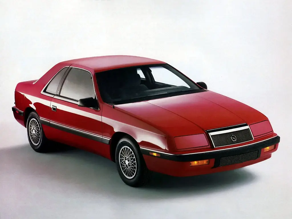 Chrysler Le Baron 3 поколение, купе (01.1987 - 01.1992)